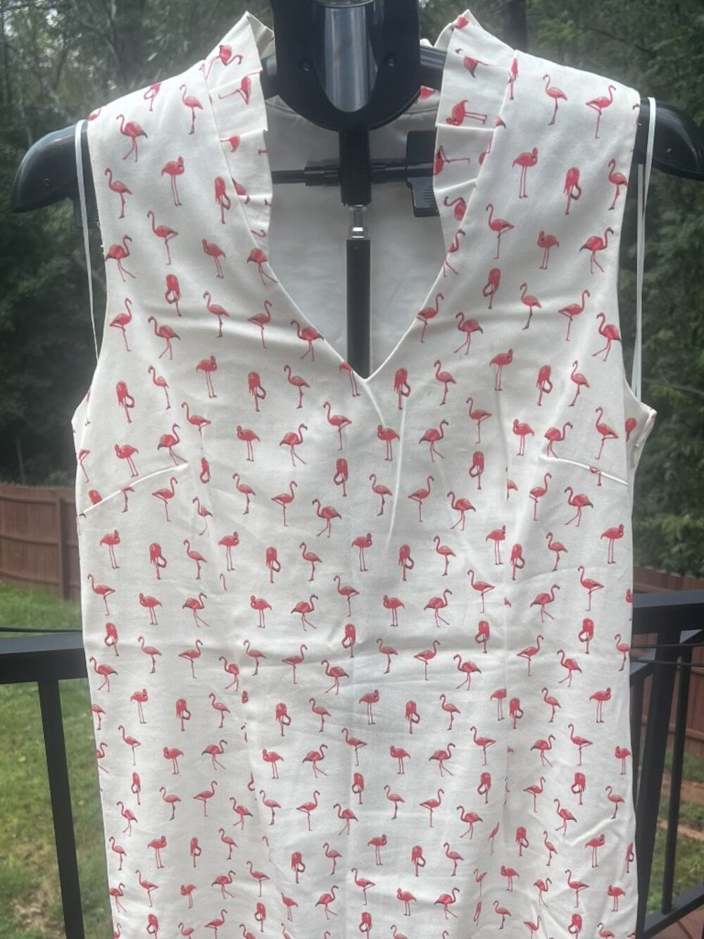 Chetta B Flamingo Dress